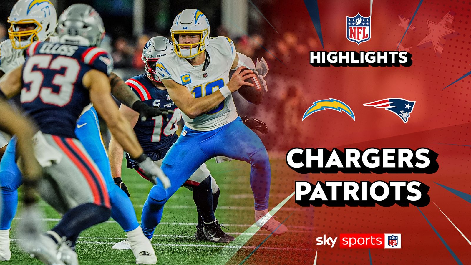 Chargers vs Patriots | Wild Card Weekend Highlights