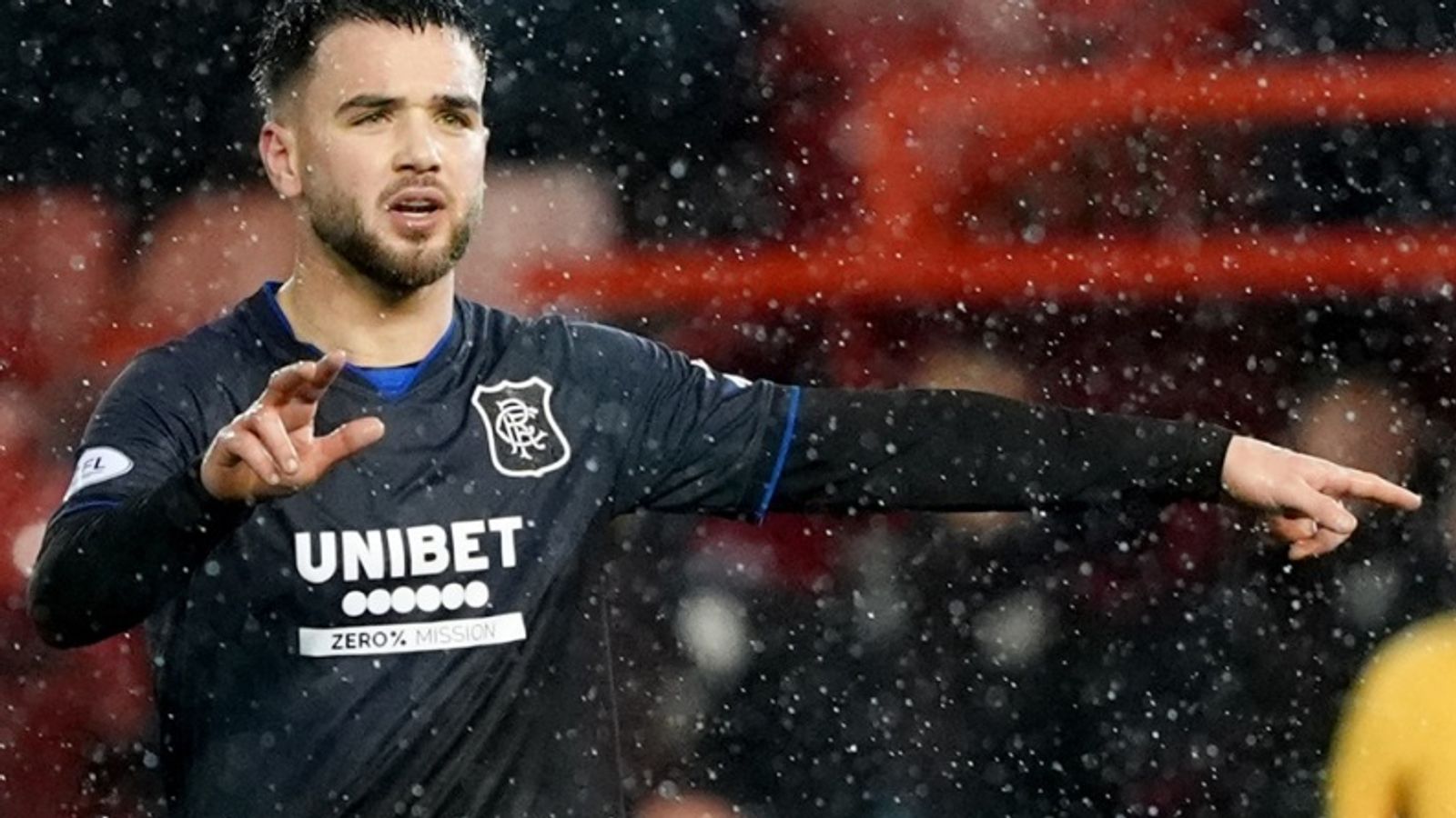 Nico Raskin: Rangers midfielder appears to squirt water at fan after victory over Aberdeen | Football News