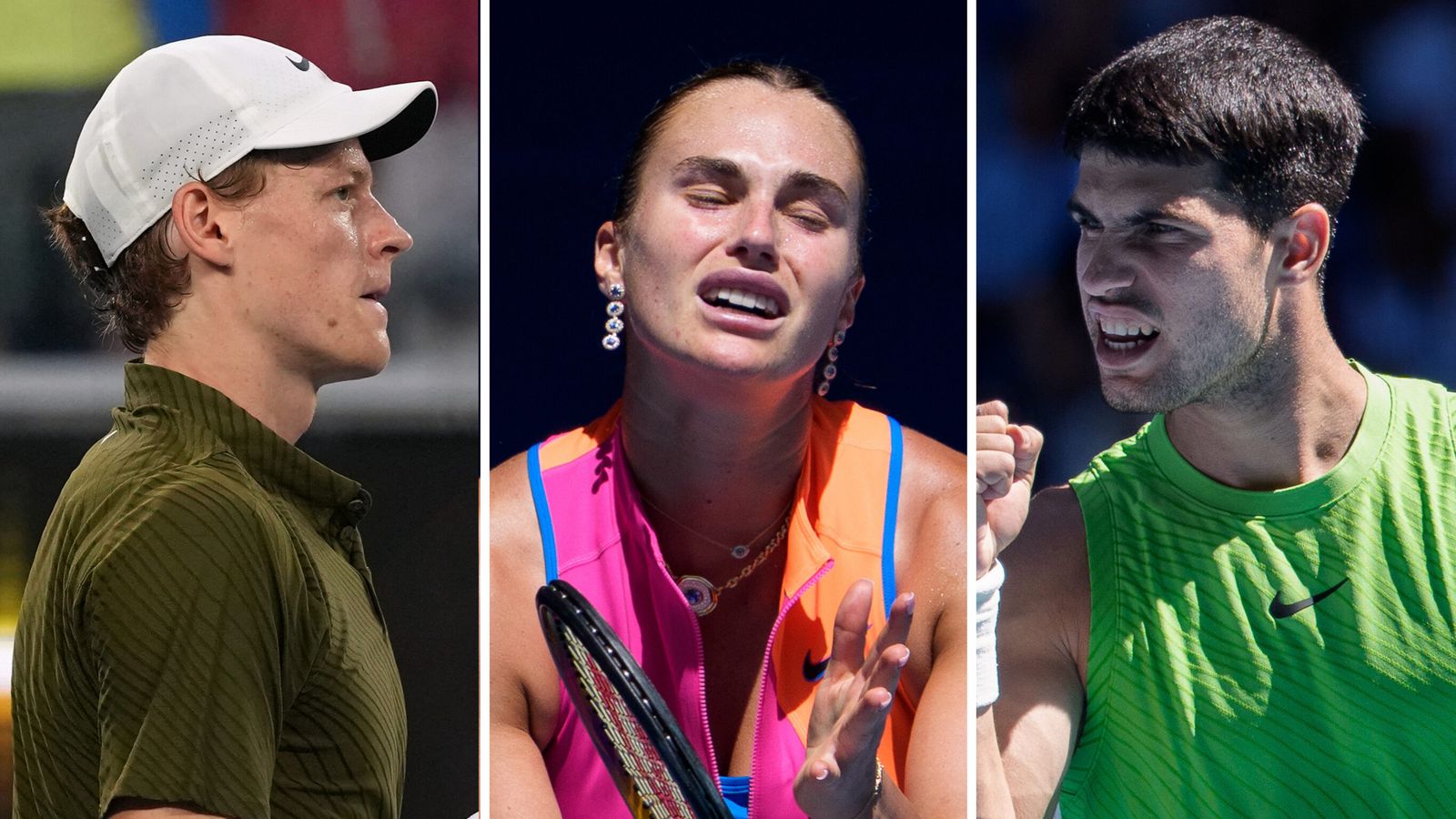 Australian Open: Carlos Alcaraz, Jannik Sinner and Aryna Sabalenka among several ‌players banned from using wearable fitness trackers | Tennis News