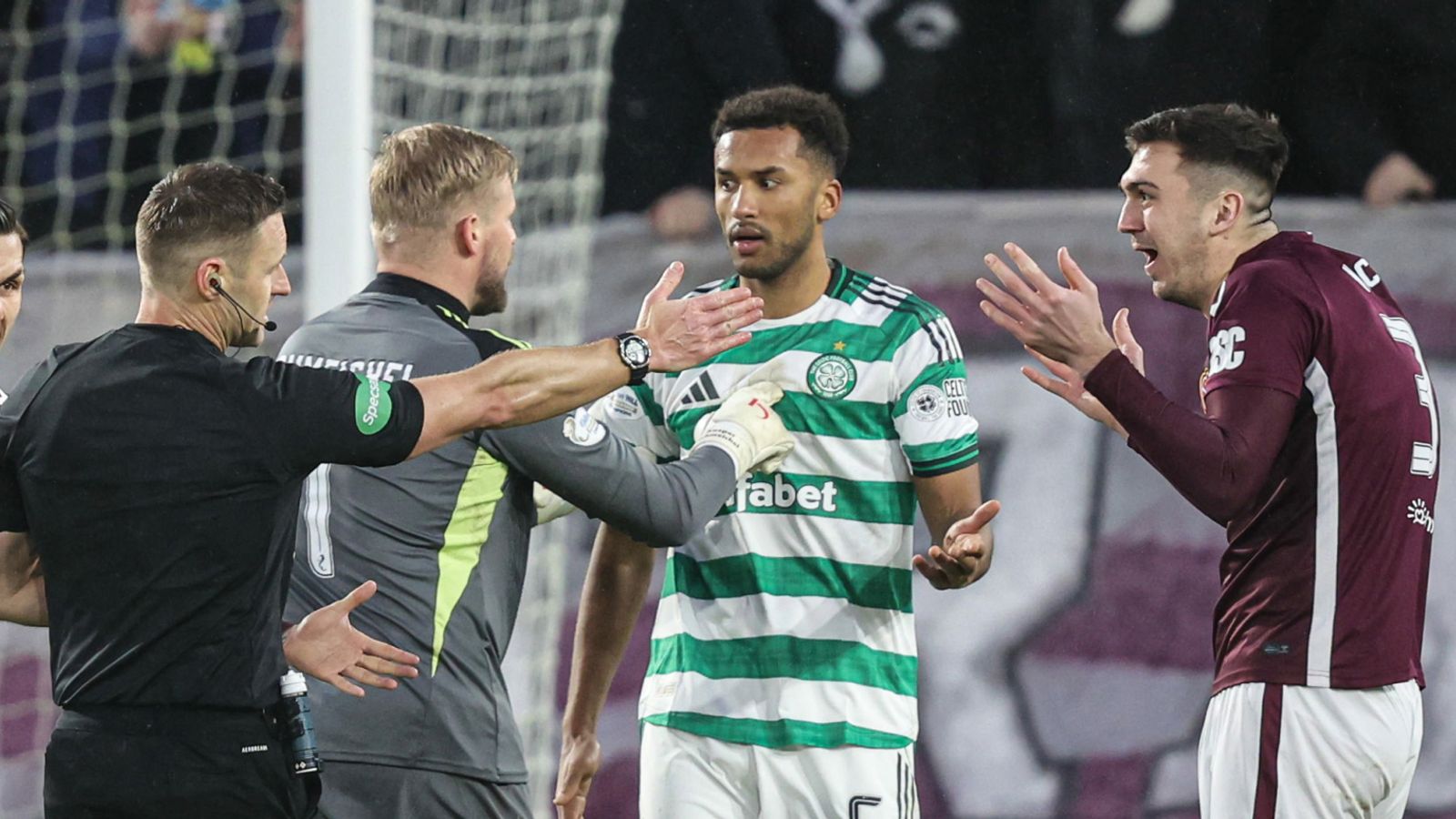 Auston Trusty red card: Celtic to appeal dismissal at Hearts following draw in Scottish Premiership clash | Football News