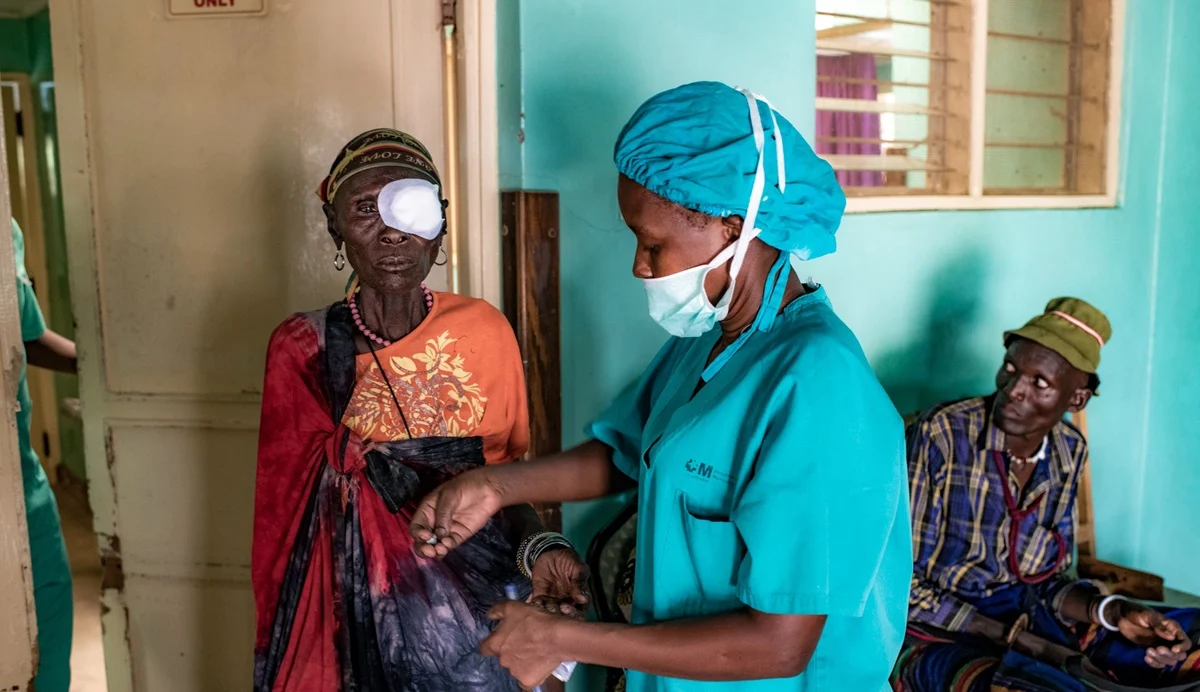 One in two people facing cataract blindness need access to life-changing surgery